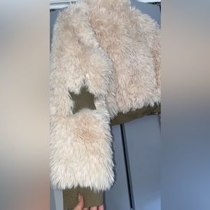 Fur jacket Fashion nova